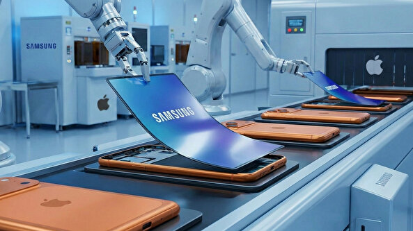 Samsung, katlanabilir iPhone için 11 milyon ekran üretecek