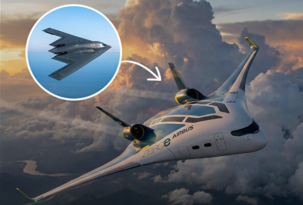 Geleceğin uçak tasarımları: Airbus B-2 benzeri modeller üzerinde çalışıyor