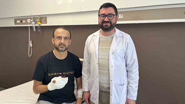 Parmağı koptu, vazgeçmedi! 600 kilometre yol gitti: Türkiye’de dikildi