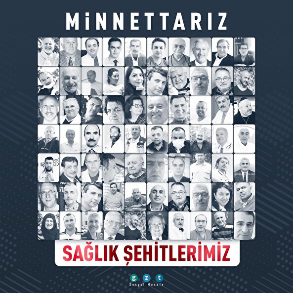 Sağlık şehitlerimize minnettarız