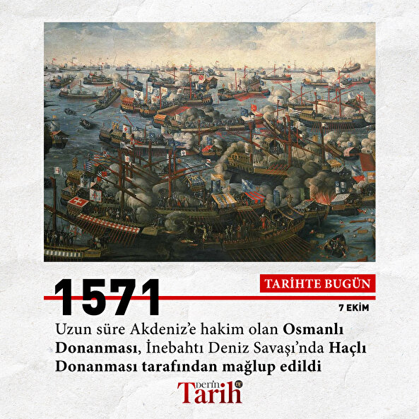 Tarihte bugün: İnebahtı Deniz Savaşı 