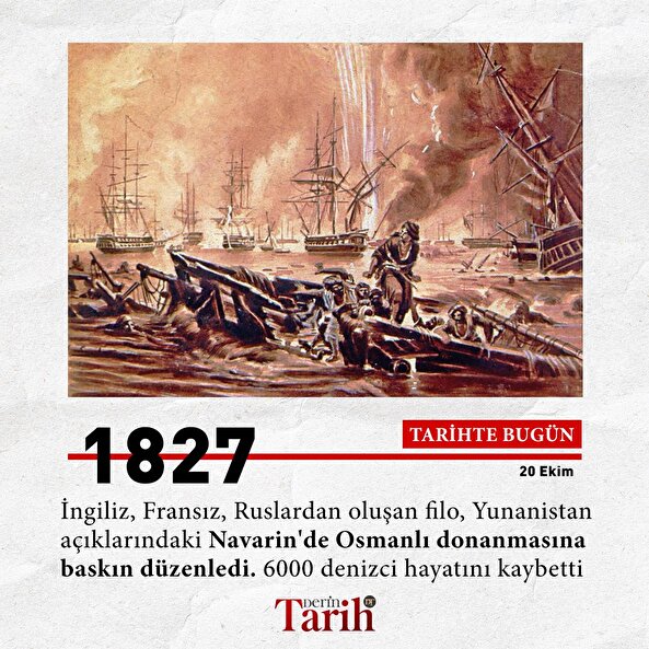 Tarihte bugün: Navarin faciası