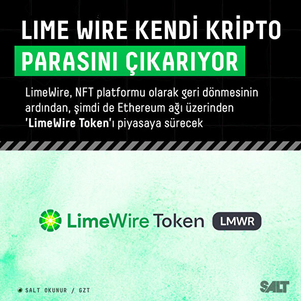Lime Wire Token 2 mayısta satışa çıkıyor