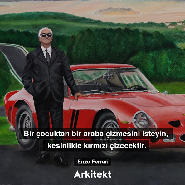 Ferrari otomobil markasının kurucusuna katılıyor musunuz? 