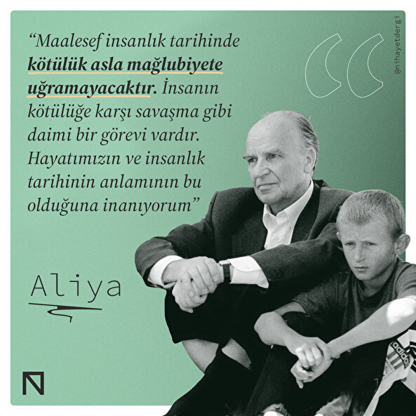 Bilge Kral Aliya İzzetbegoviç'in vefat yıl dönümü