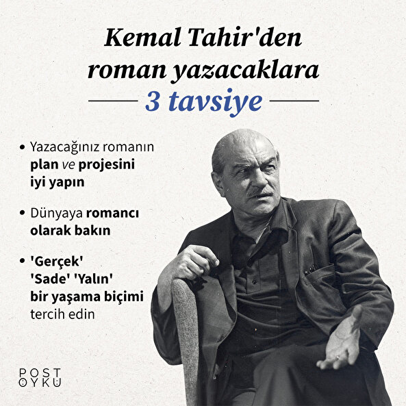 Kemal Tahir'den Roman yazacaklara 3 tavsiye