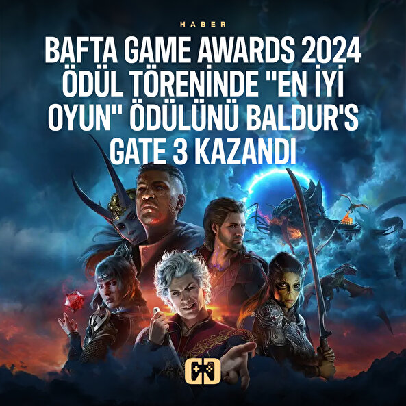 Yılın en başarılı yapımı "Baldur's Gate III" 