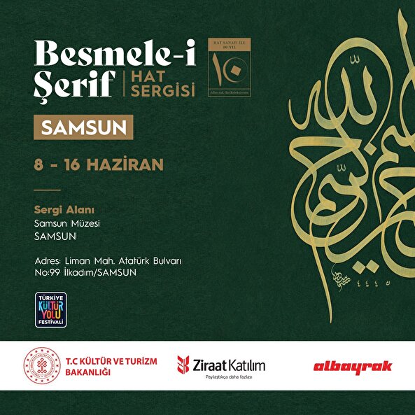 Besmele-i Şerif Hat Sergisi