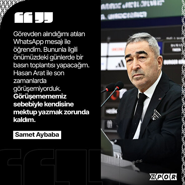 Samet Aybaba'dan 𝗪𝗵𝗮𝘁𝘀𝗔𝗽𝗽 açıklaması