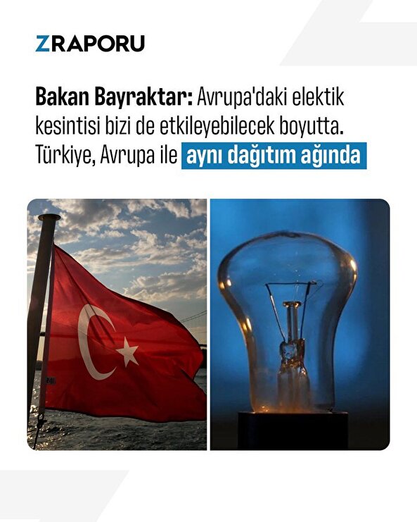 Avrupa'daki elektrik kesintisi Türkiye'yi etkiler mi?