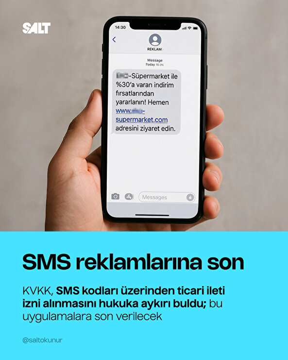Reklam mesajlarına düzenleme