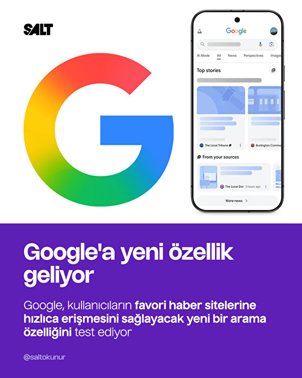 Google'ın yeni özelliği