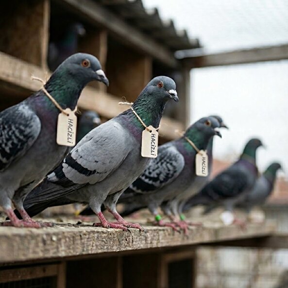 Yozgat'ta bir vatandaşın evinde başka eşya bulunamayınca güvercinlerine haciz geldi
