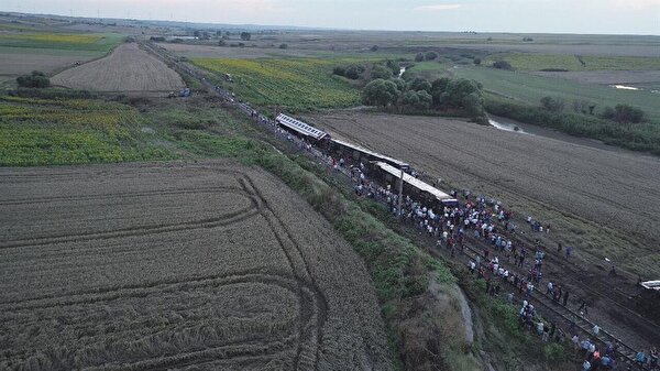 Corlu Daki Tren Kazasi Tekirdag Daki Tren Kazasi Son Dakika Tekirdag Haberleri
