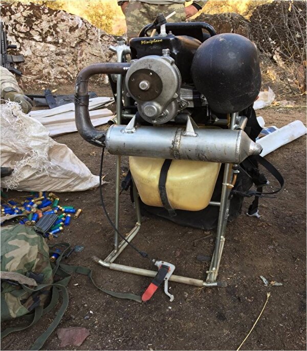 PKK mağarasından paramotor çıktı! Paramotor nedir, nasıl kullanılır?