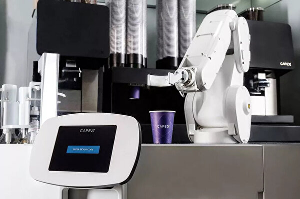 Robot Barista 30 Saniyede Kahveniz Hazir