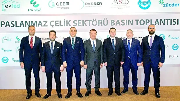 7 sektörden ortak 'çelik' mesajı.