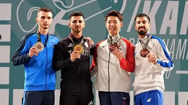 كاراتيه.. التركي "شامدان" يتوّج بطلا للعالم بوزن 60 كلغ