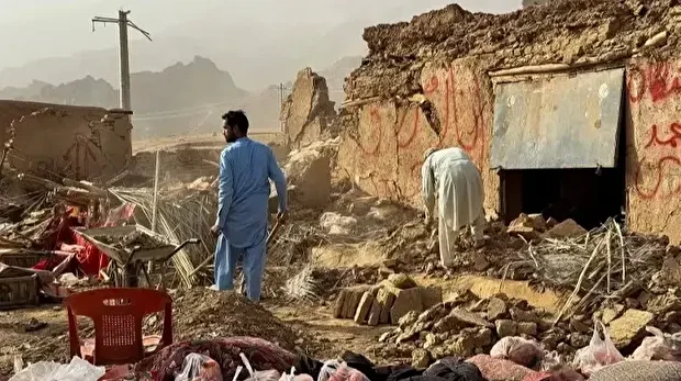 Последствия мощного землетрясения в Афганистане