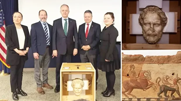 Demosthenes mermer başı