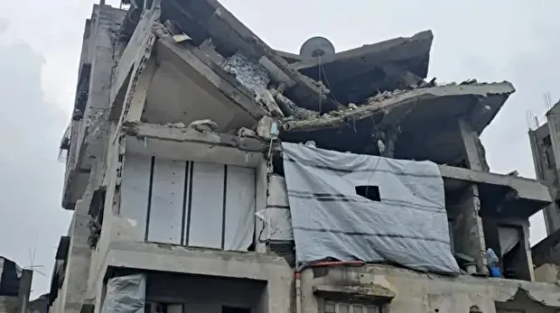 سيول غزة تتسبب بمصرع فلسطيني إثر انهيار منزله المتضرر بقصف إسرائيلي