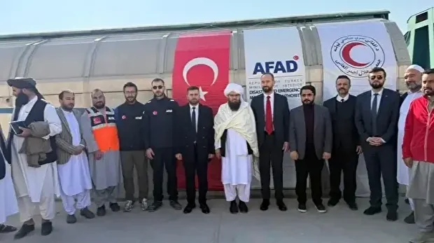 "آفاد التركية.. قطار الخير الـ24" يصل إلى أفغانستان