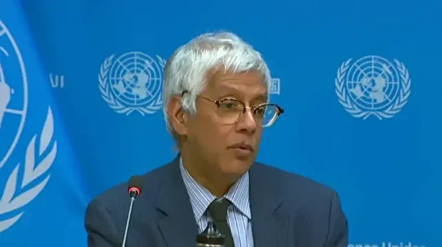 Le porte-parole adjoint du Secrétaire général de l'ONU, Farhan Haq.