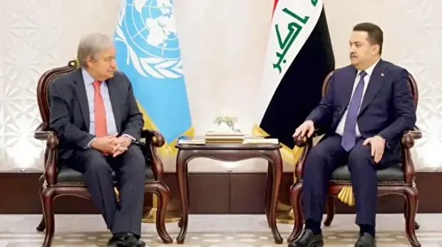 السوداني وغوتيريش يؤكدان استمرار الشراكة رغم انتهاء يونامي