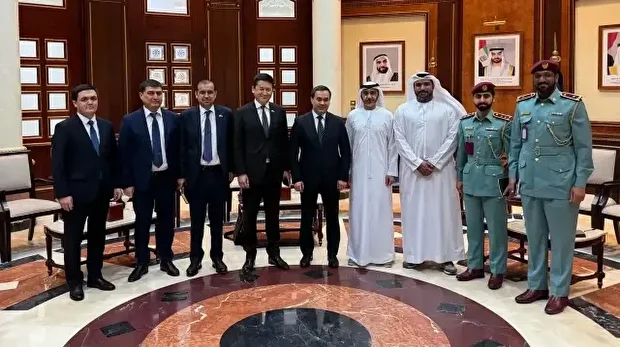 Делегация МИД Узбекистана в ОАЭ