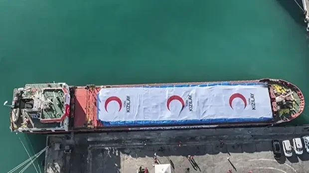  انطلاق "سفينة الخير" التركية الـ19 محملة بمساعدات لفلسطينيي غزة