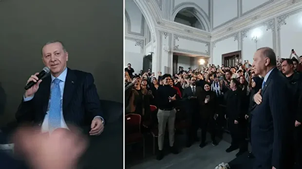 Cumhurbaşkanı ve AK Parti Genel Başkanı Recep Tayyip Erdoğan, Sağlık Bilimleri Üniversitesi Haydarpaşa Kampüsü'nde düzenlenen "AK Parti Gençlik Buluşmaları Kampüs Programı" kapsamında gençlerle bir araya geldi.