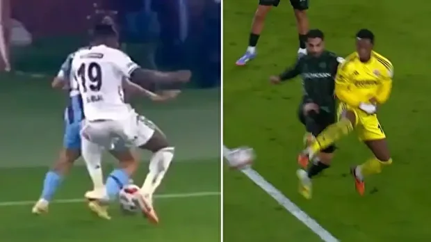 Beşiktaş'ın 10 kişi kaldığı pozisyonda Ozan Tufan'a yapılan müdahale - Fenerbahçe'nin penaltı kazandığı penaltıda John Duran'a yapılan müdahale.