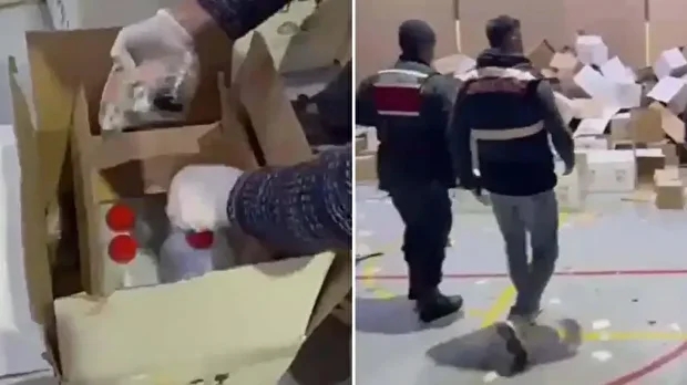 İzmir'de sahte alkol operasyonu