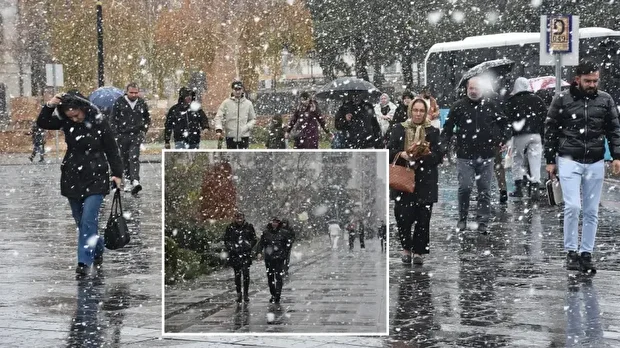  Meteorolojiden 8 ile kar yağışı uyarısı yapıldı. 