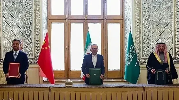 دعوة سعودية إيرانية صينية لوقف عدوان الاحتلال الإسرائيلي على فلسطين ولبنان وسوريا 