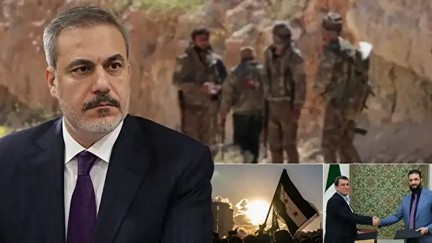 Bakan Fidan, 10 Mart sürecinin bir an önce hayata geçirilmesinin Suriye'nin istikrarına katkı sunacağına inandığını söyledi.