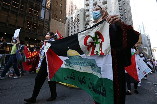 Thousands take to the street for pro-Palestine rally in New York