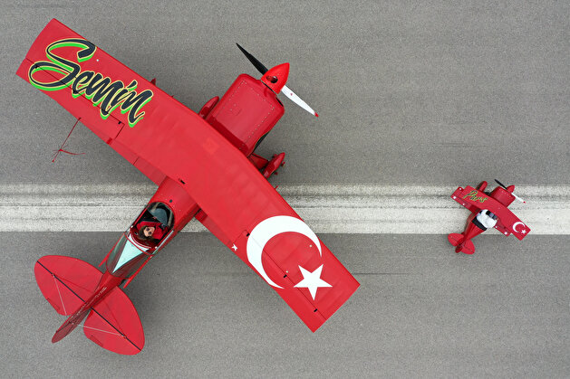 Meet Turkey's only female aerobatic pilot as she shatters glass ceilings