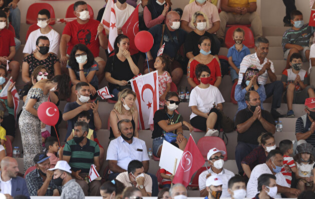 Erdogan, Tatar attend Peace and Freedom Day celebrations in TRNC