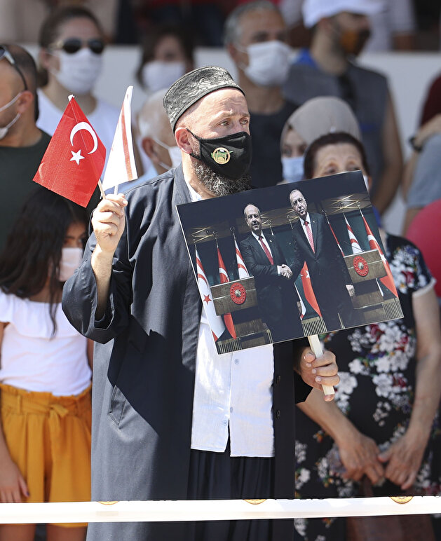 Erdogan, Tatar attend Peace and Freedom Day celebrations in TRNC