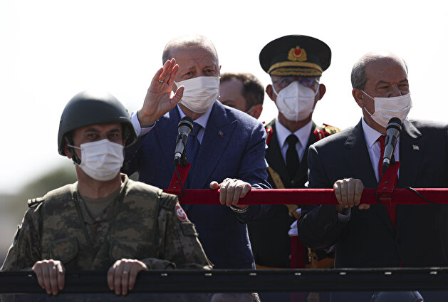 Erdogan, Tatar attend Peace and Freedom Day celebrations in TRNC