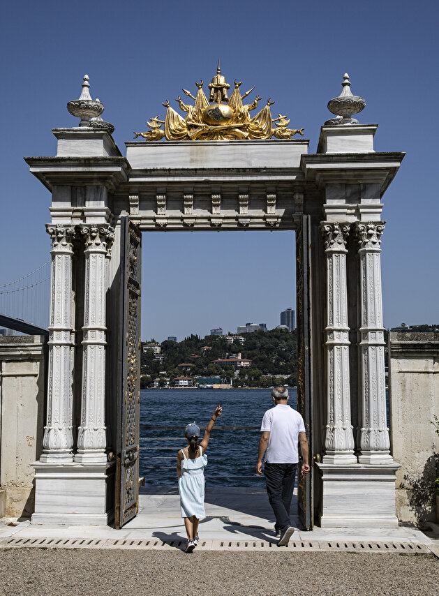Beylerbeyi Palace's magnificent 113-meter quay opens for visitors