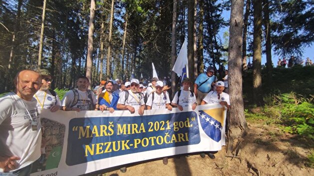 'Peace March' in Bosnia and Herzegovina