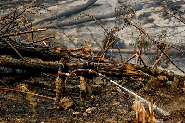Turkey works around the clock to extinguish fires ravishing Antalya