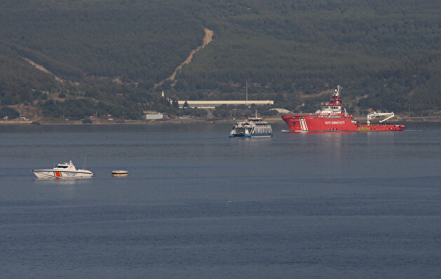 'Nene Hatun' sets sail to help extinguish fires in Turkey's Mugla