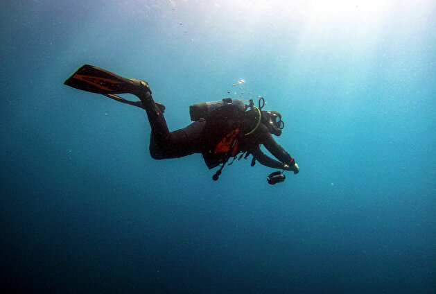 Divers discover underwater world in Turkey's Aydin