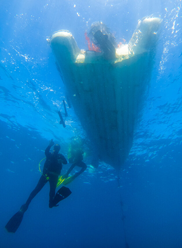 Divers discover underwater world in Turkey's Aydin