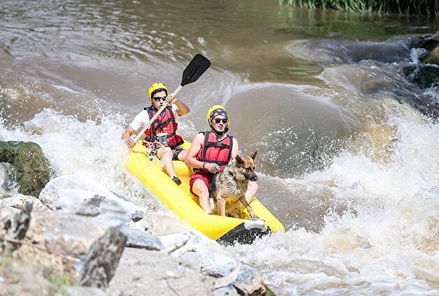 Meet Leo: Bursa’s furry rafting mascot