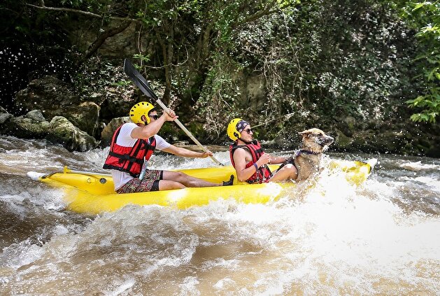 Meet Leo: Bursa’s furry rafting mascot