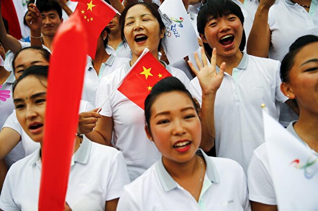 China celebrates winning bid to host the 2022 Winter Olympics